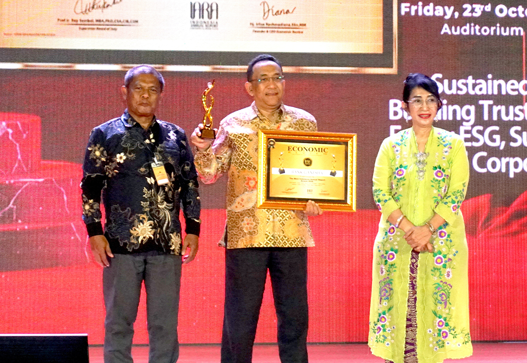 Bank Ganesha Raih Predikat Gold pada The Best Indonesia Annual Report Award 2026